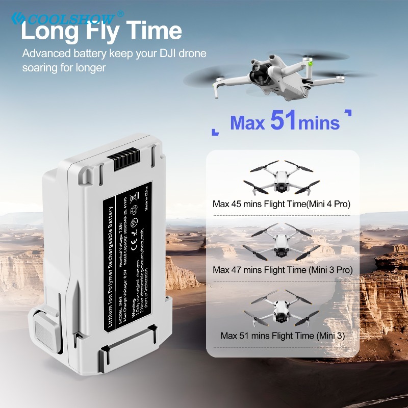 Batterij voor DJI MINI 3 PRO d - Drone Charging Hub recensie en prijs