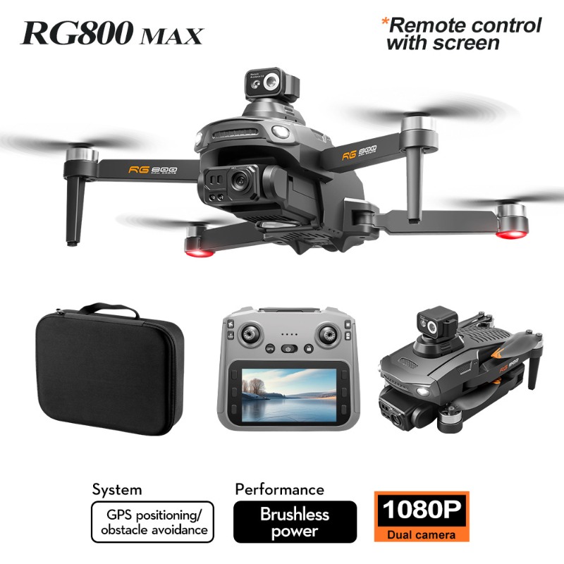 NIEUWE RG800 MAX Drone 1080P H - Drone Controller Screen recensie en prijs