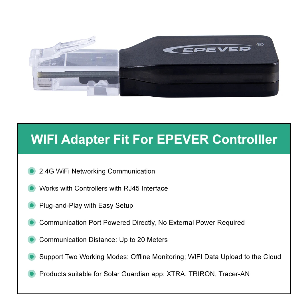 EPEVER WiFi 2.4G RJ45 D WIFI B - Drone Solar Charger recensie en prijs